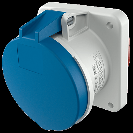 MENNEKES 230V 63A 5P+N+PE 工业插座 1251A 产品图