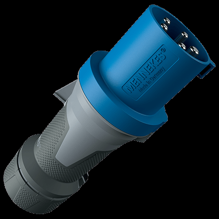 MENNEKES 230V 63A 5P+N+PE 工业插头 13111 产品图