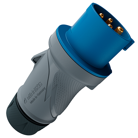MENNEKES 230V 32A 4P 插头 13515 产品图
