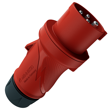 MENNEKES 400V 32A 4P 插头 13579 产品图
