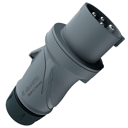MENNEKES 380-440V 16A 4P 特殊型号插头 13593 产品图