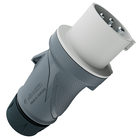 MENNEKES 50-500V 32A 4P 特殊型号插头 13605 产品图