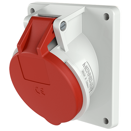 MENNEKES 400V 16A 4P+N+PE 工业插座 1638 产品图