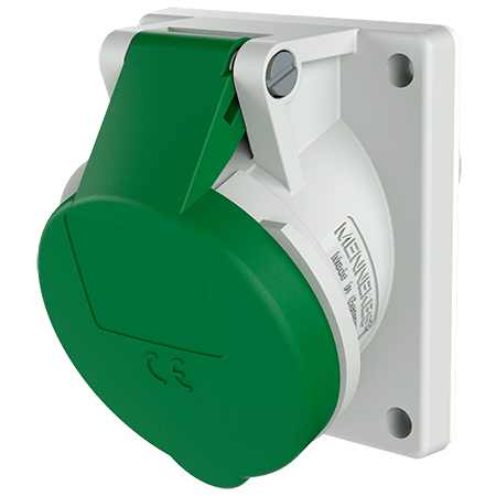 MENNEKES 50V 16A 3P 工业插座 3187 产品图