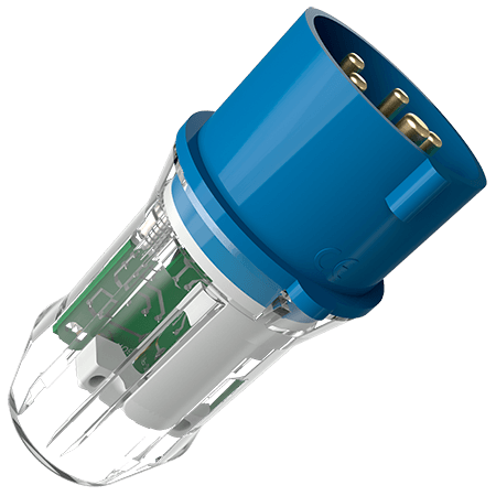 MENNEKES 230V 32A 5P 相序检测插头 3232 产品图