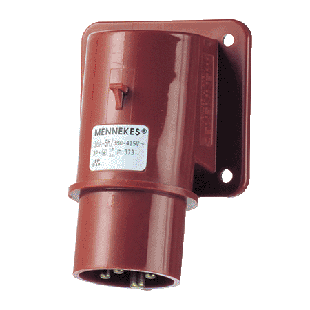 MENNEKES 400V 16A 4P 装置插头 373 产品图