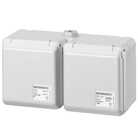 MENNEKES 400V 16A 5P Cepex插座 4204 产品图