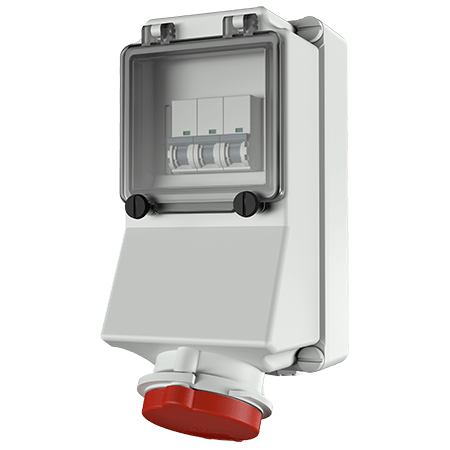 MENNEKES 400V 32A 5P+N+PE 工业插座 5016 产品图