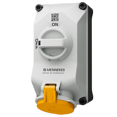 MENNEKES 110V 32A 4P 明装插座 5603404G 产品图
