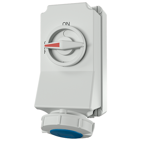 MENNEKES 230V 32A 4P 明装插座 5604A 产品图