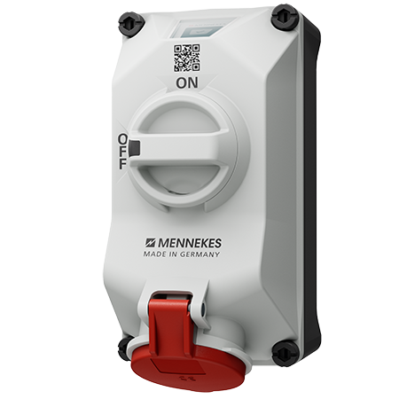 MENNEKES 400V 16A 4P 明装插座 5611406T 产品图