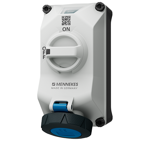 MENNEKES 230V 16A 4P 明装插座 5612409H 产品图