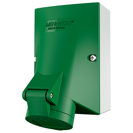 MENNEKES 20-25V 16A 3P 明装插座 586 产品图