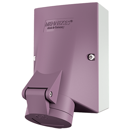 MENNEKES 20-25V 32A 3P 明装插座 597 产品图