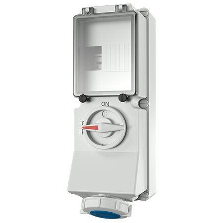 MENNEKES 230V 16A 3P 工业插座 7050 产品图
