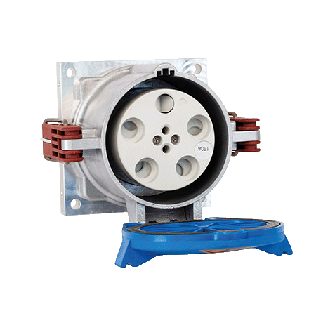 MENNEKES 400V 160A 3P+N+PE 大电流附加直式插座 75070 产品图