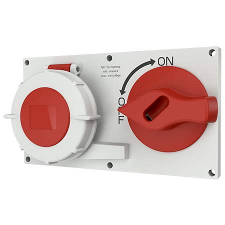 MENNEKES 400V 16A 5P+N+PE 工业插座 7526 产品图