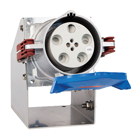 MENNEKES 400V 160A 3P+N+PE 大电流明装插座 75310 产品图
