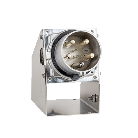 MENNEKES 400V 250A 3P+N+PE 大电流明装装置插头 75325 产品图