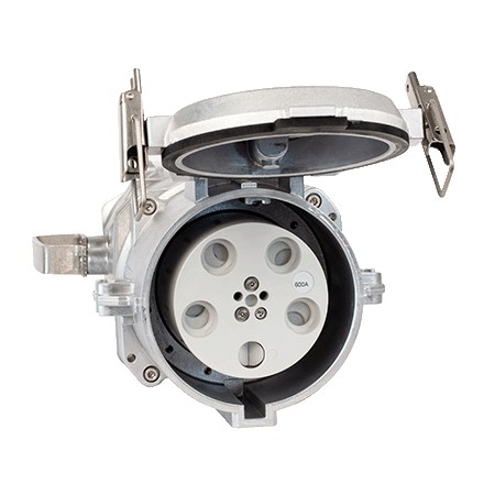 MENNEKES 400V 600A 3P+PE 大电流连接器 75333 产品图