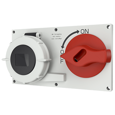 MENNEKES 500V 32A 4P 附加插座 7535 产品图