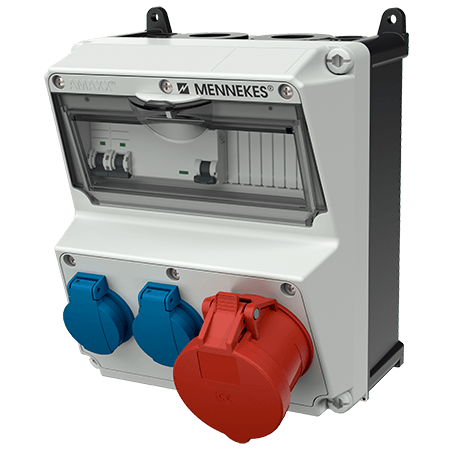 MENNEKES AMAXX® 组合插座装置 带有A型剩余电流动作保护器 920013 920013 产品图