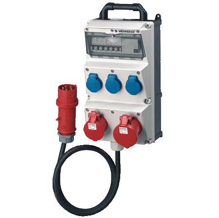MENNEKES AMAXX® 组合插座装置 带有A型剩余电流动作保护器 930025 930025 产品图