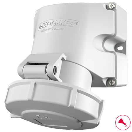 MENNEKES 50V 16A 3P 工业插座 9303 产品图