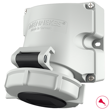 MENNEKES 500V 16A 4P+N+PE 工业插座 9323 产品图