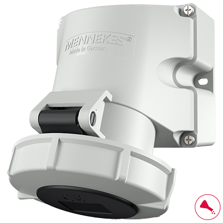 MENNEKES 500V 32A 4P+N+PE 工业插座 9373 产品图