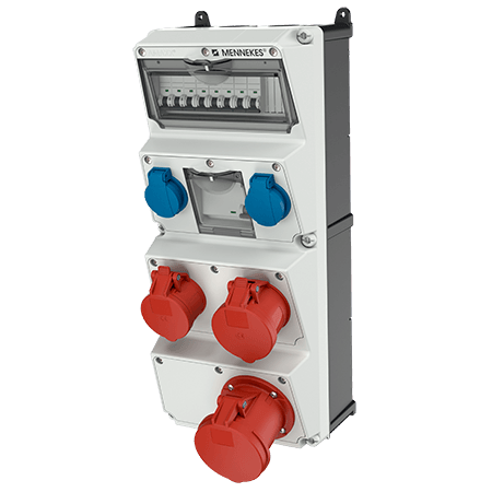 MENNEKES 壁挂式，AMAXX® 带有A型剩余电流动作保护器 940010 940010 产品图