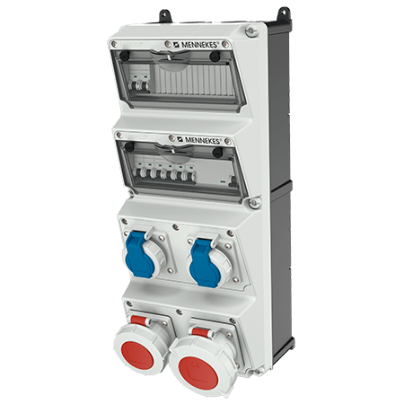MENNEKES AMAXX® 组合插座装置 带有A型剩余电流动作保护器 940014 940014 产品图